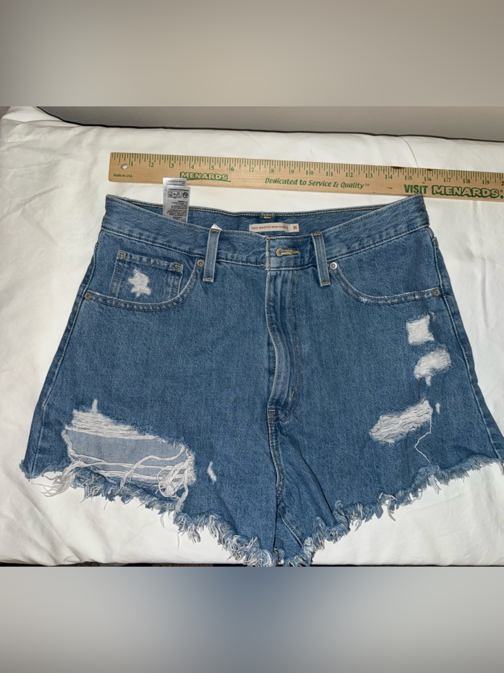 Levi womens Denim Jean shorts